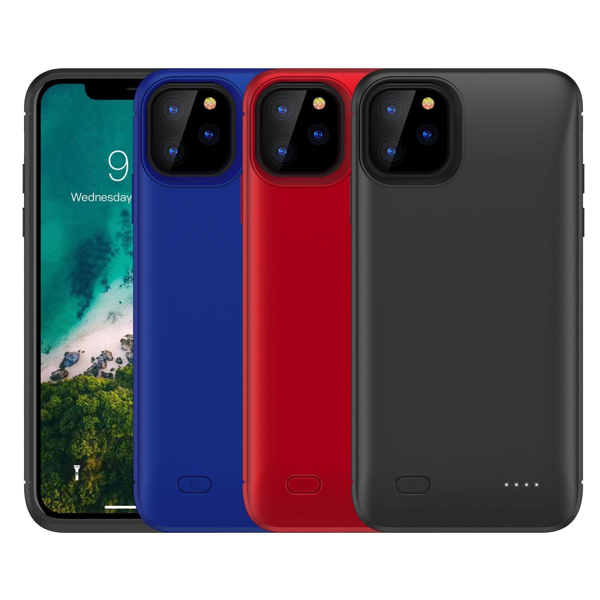 image-Suitable for iphone11 back clip battery detachable Apple 11 pro max mobile power charging mobile phone case