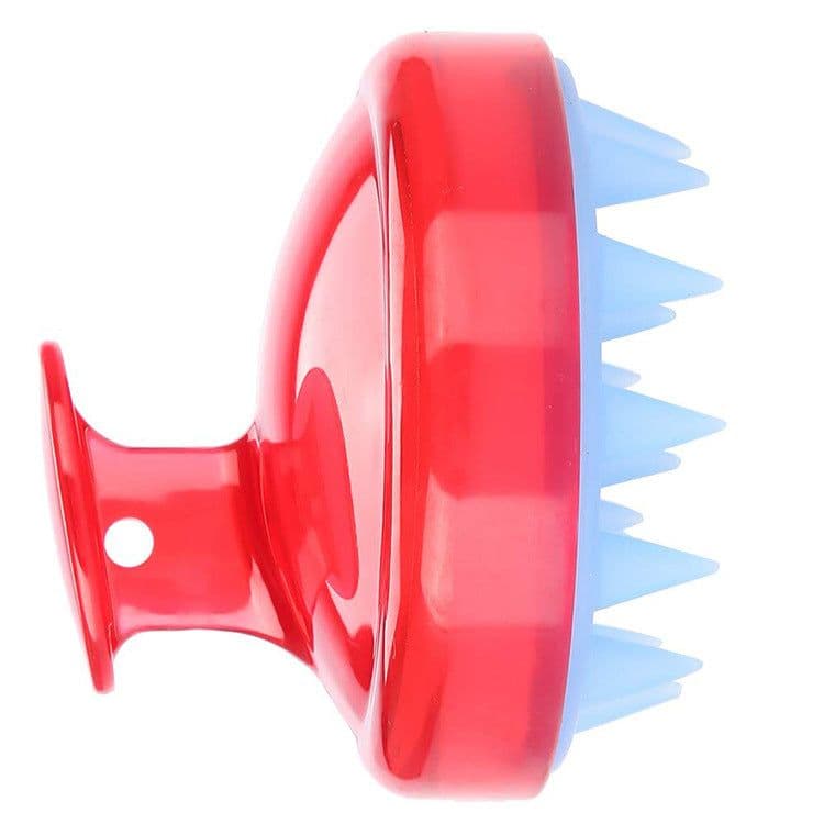 image-2020 household bath silicone shampoo brush shampoo and bath artifact detachable scalp massager shampoo brush