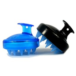 image-2020 household bath silicone shampoo brush shampoo and bath artifact detachable scalp massager shampoo brush