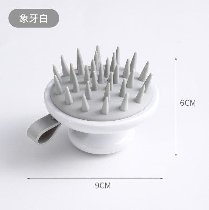 image-2020 household bath silicone shampoo brush shampoo and bath artifact detachable scalp massager shampoo brush