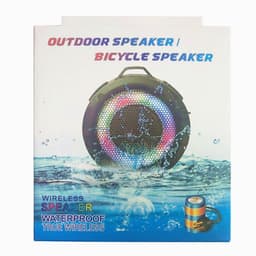 image-Explosive led7 waterproof bluetooth RGB color speaker for cross-border outdoor sports wireless bicycle audio