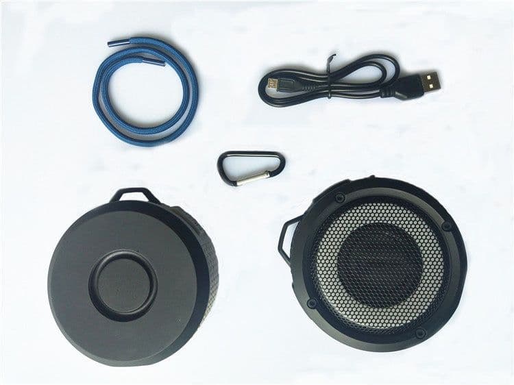 image-Explosive led7 waterproof bluetooth RGB color speaker for cross-border outdoor sports wireless bicycle audio