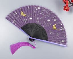 image-PAWSOME CAT FOLDING FAN - #1