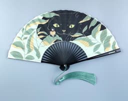 image-PAWSOME CAT FOLDING FAN - #1