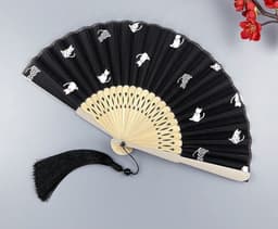 image-PAWSOME CAT FOLDING FAN - #1