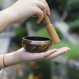 image-Factory direct Buddha sound bowl Buddha sound bowl song bowl Nepal handmade Buddha sound bowl yoga sound therapy bowl Tibetan singing bowl
