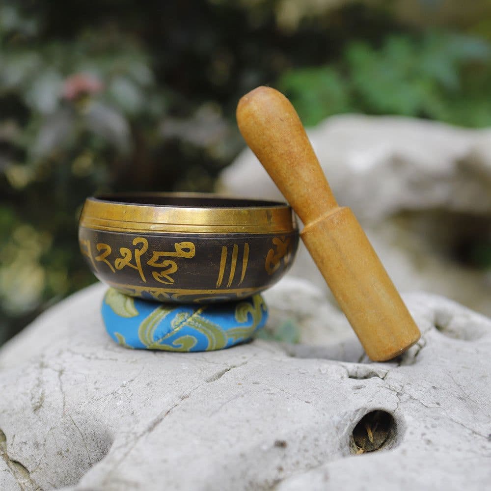 image-Factory direct Buddha sound bowl Buddha sound bowl song bowl Nepal handmade Buddha sound bowl yoga sound therapy bowl Tibetan singing bowl
