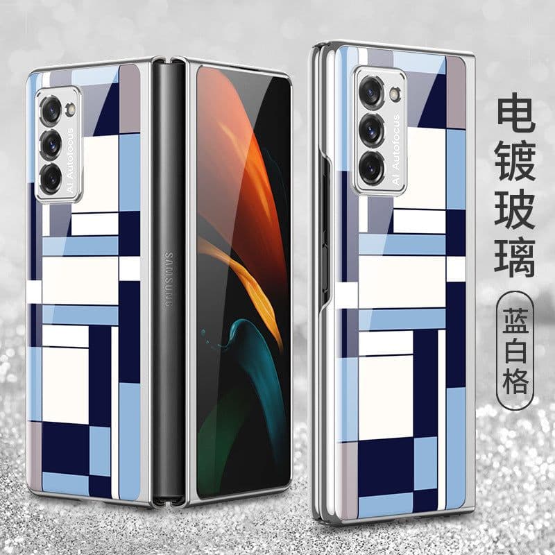 image-New Samsung Galaxy Z Fold 2 5G mobile phone case w21 folding mobile phone case MOTO Razr mobile phone case