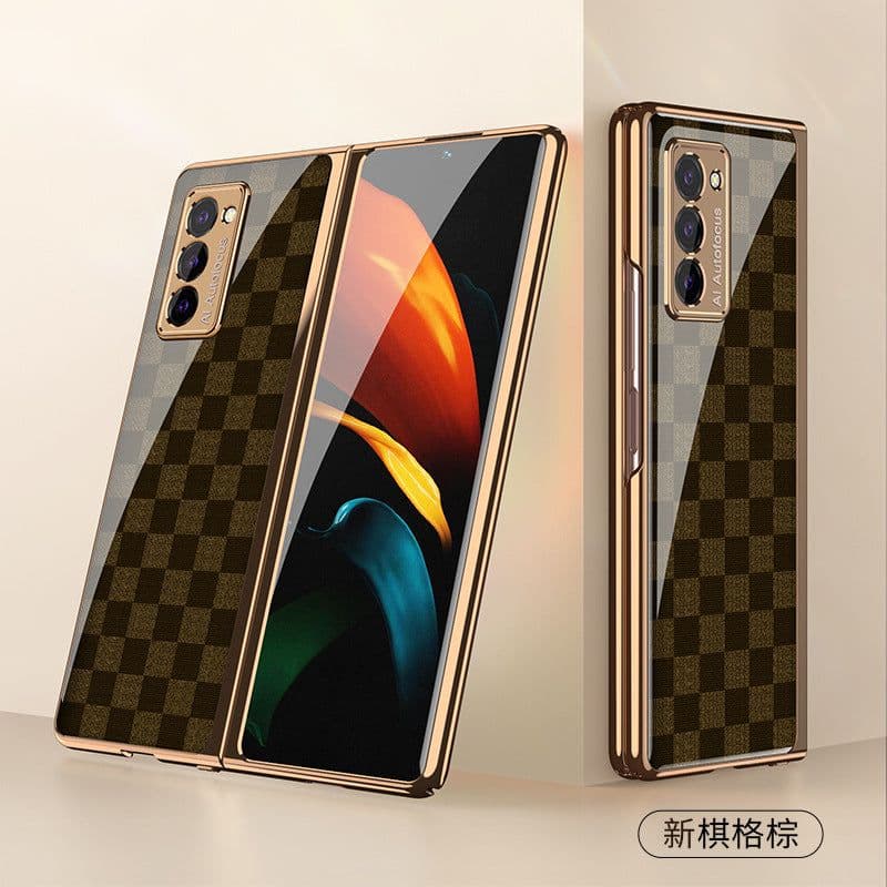 image-New Samsung Galaxy Z Fold 2 5G mobile phone case w21 folding mobile phone case MOTO Razr mobile phone case