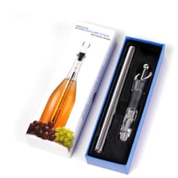 image-Amazon stainless steel red wine stick frozen red wine wine popsicle freezer stick decanter red wine cooling stick
