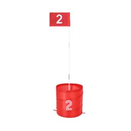 image-VEVOR Backyard Golf Game, 3 Hole Golf Course, Golf Game Practice Games, Golf Chipping Game for Family, Adults and Kids, Portable Outdoor Yard Golf Game for Lawn, Yard, Camping, Park, Beach