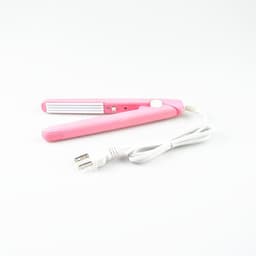 image-Factory direct sales mini ceramic straightening splint electric curling iron hair straightener does not hurt hair straightening dual-use bangs clip