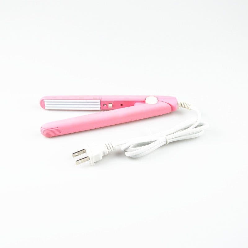 image-Factory direct sales mini ceramic straightening splint electric curling iron hair straightener does not hurt hair straightening dual-use bangs clip
