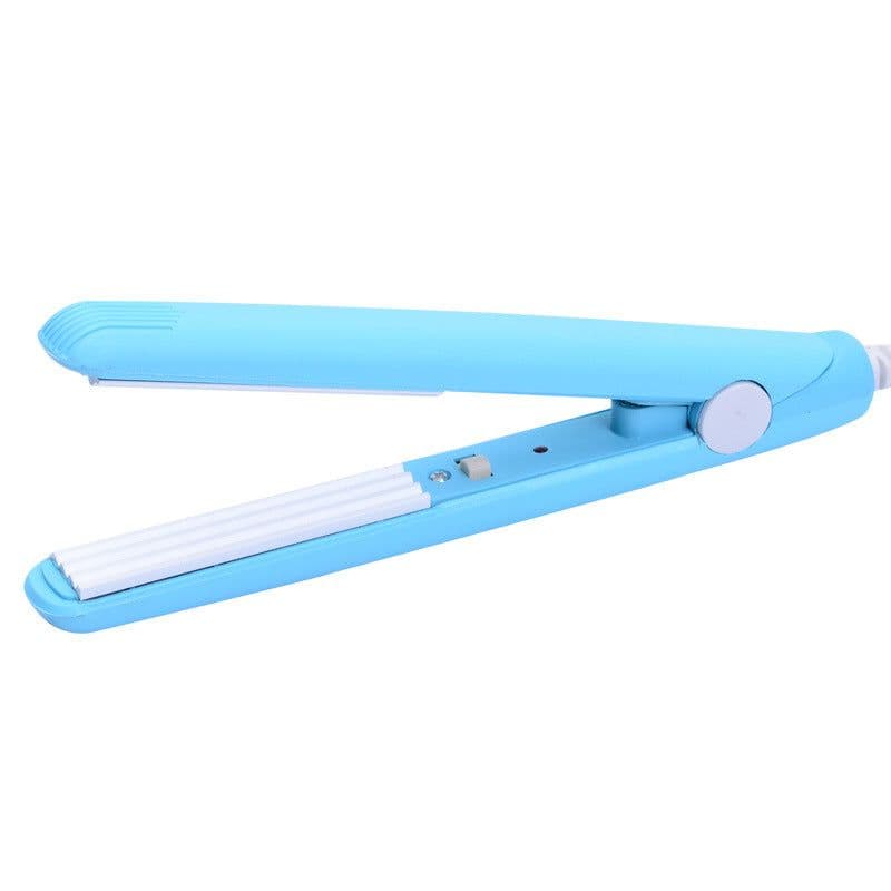 image-Factory direct sales mini ceramic straightening splint electric curling iron hair straightener does not hurt hair straightening dual-use bangs clip