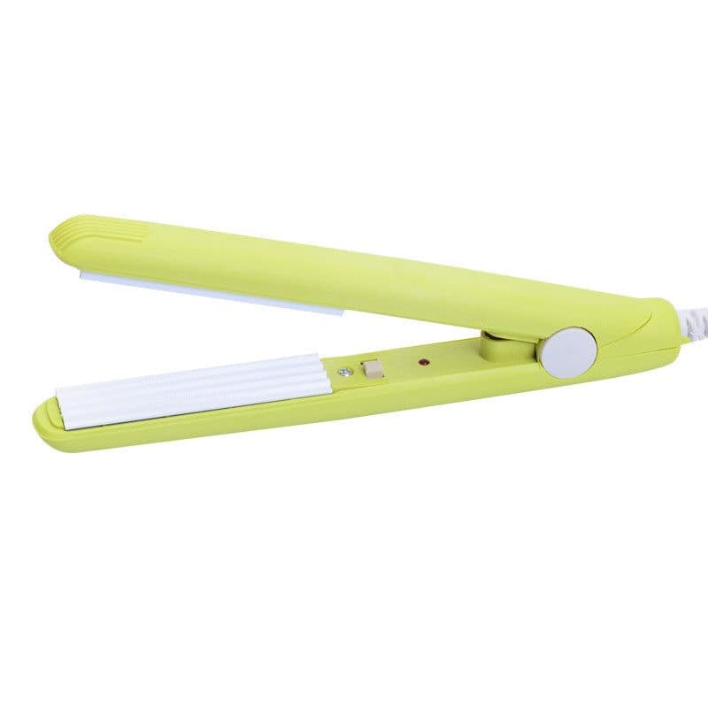 image-Factory direct sales mini ceramic straightening splint electric curling iron hair straightener does not hurt hair straightening dual-use bangs clip