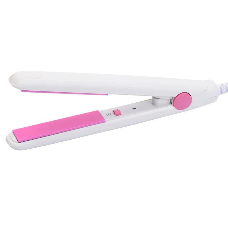 image-Factory direct sales mini ceramic straightening splint electric curling iron hair straightener does not hurt hair straightening dual-use bangs clip
