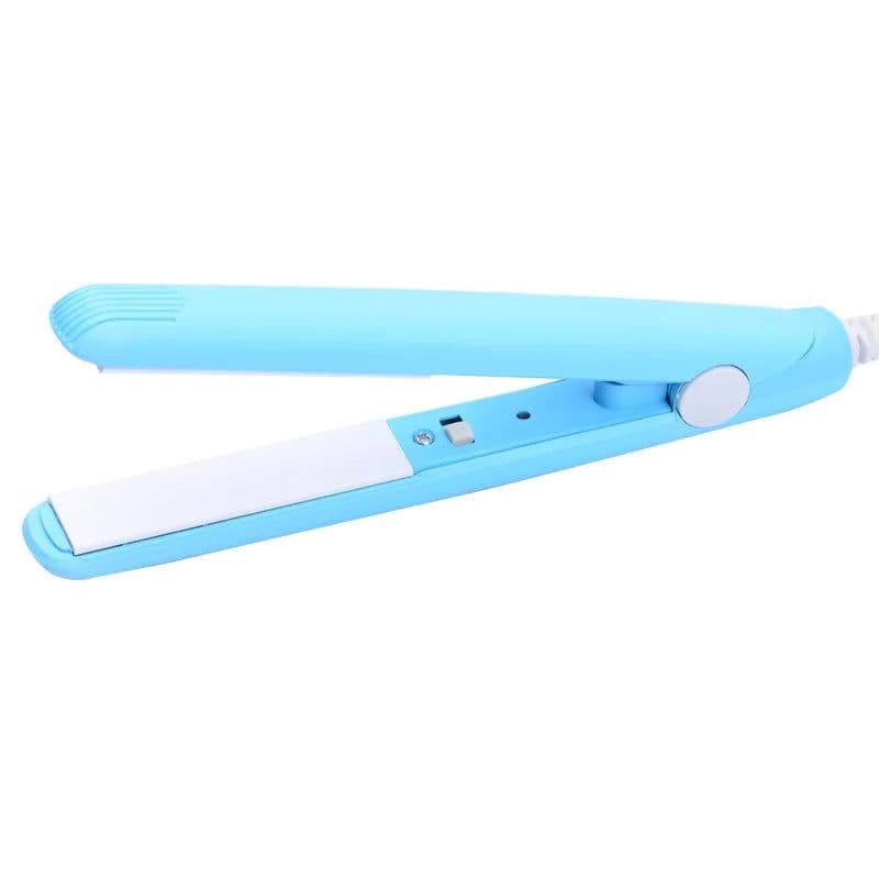 image-Factory direct sales mini ceramic straightening splint electric curling iron hair straightener does not hurt hair straightening dual-use bangs clip