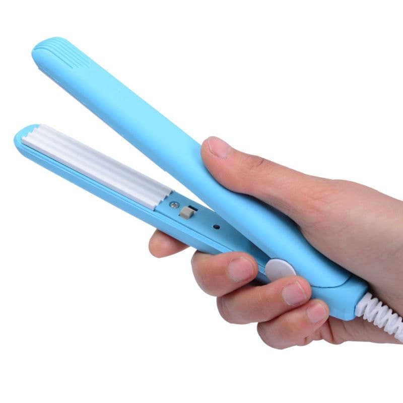 image-Factory direct sales mini ceramic straightening splint electric curling iron hair straightener does not hurt hair straightening dual-use bangs clip