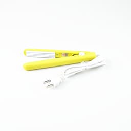 image-Factory direct sales mini ceramic straightening splint electric curling iron hair straightener does not hurt hair straightening dual-use bangs clip