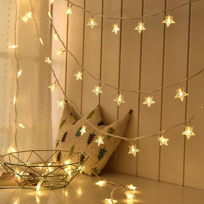 image-Star light string, star light, wedding decoration, net red light, new USB small lantern, room decoration, LED lantern wholesale