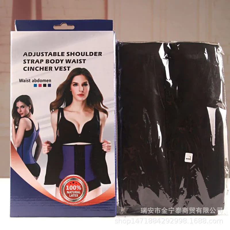 image-Strap Breasted Belly Body Shaper Body Shaper Women Body Slimming Clothes Corset Sports Plastic Belt Restraint Belt Shapewear