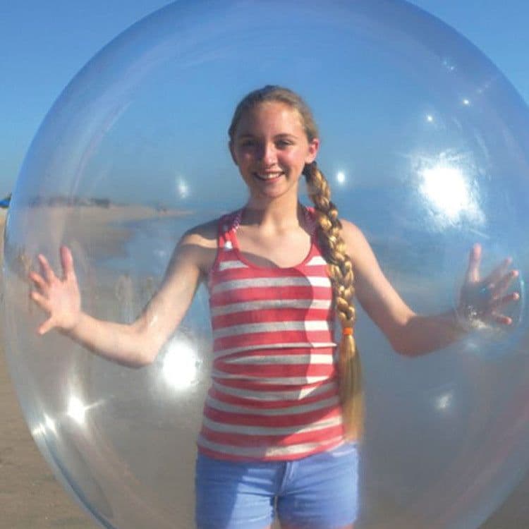 image-Amazon Hot Selling Bubble Ball Summer TPR Decompression Super Large Inflatable Ball Water Injection Bubble Ball Yiwu Toy