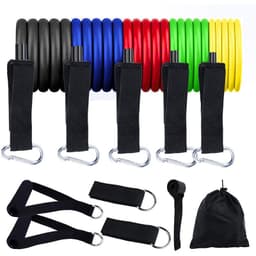 image-11Pcs Fitness Equipment Resistance Band Set