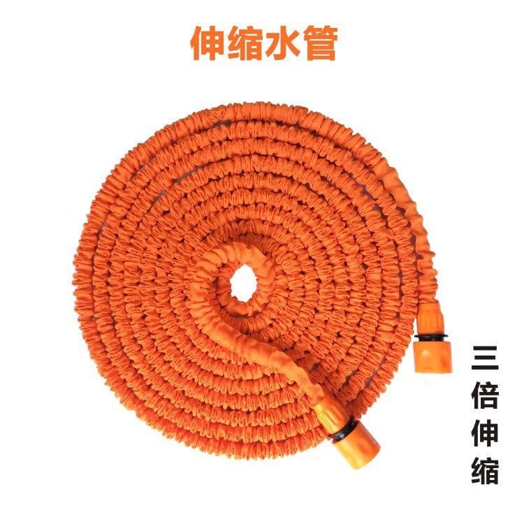 image-Household magical telescopic water pipe multi-functional car high-pressure car wash water gun garden garden flower washing set