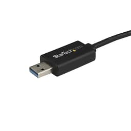 image-USB A to USB C Cable Startech USBC3LINK Black