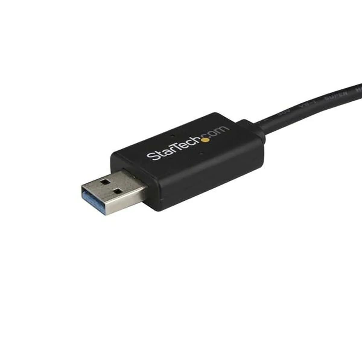 image-USB A to USB C Cable Startech USBC3LINK Black