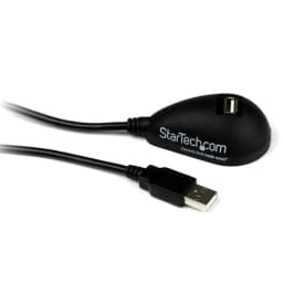 image-USB Cable Startech USBEXTAA5DSK USB A Black