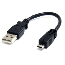 image-USB Cable to Micro USB Startech UUSBHAUB6IN Black
