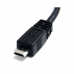 image-USB Cable to Micro USB Startech UUSBHAUB6IN Black
