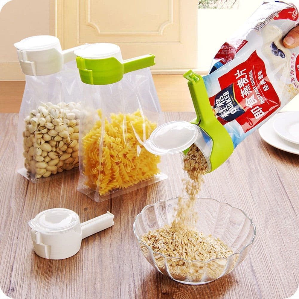 image-Factory direct food sealing clip sealing clip seal pour bag clip discharge nozzle freshness sealing clip