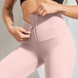 image-Korean version of high waist body shaping fitness pants women's stretch tights sweatpants running training peach buttocks yoga pants