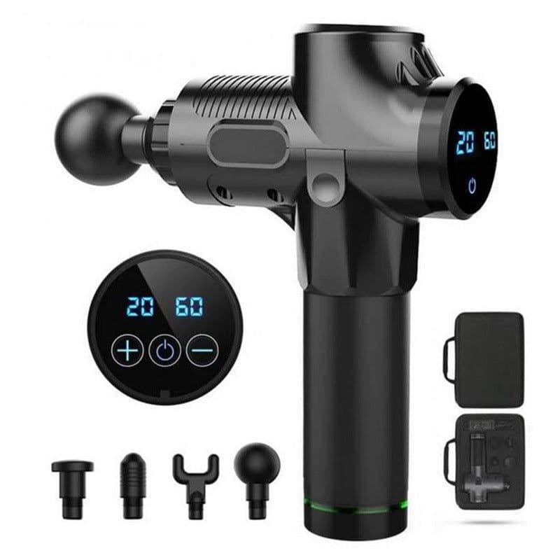 image-Fascial gun Factory direct sales of new massage equipment Sports muscle soothing gun Fitness equipment Massage grab