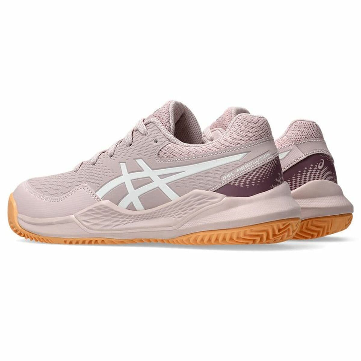image-Children's Tennis Shoes Asics Gel-Resolution 9 Gs Clay Pink