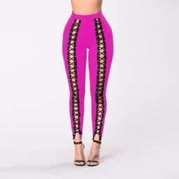 image-European and American new sexy leggings with corns, women's straps, slim, tight legs, hips, thin legs, plus size
