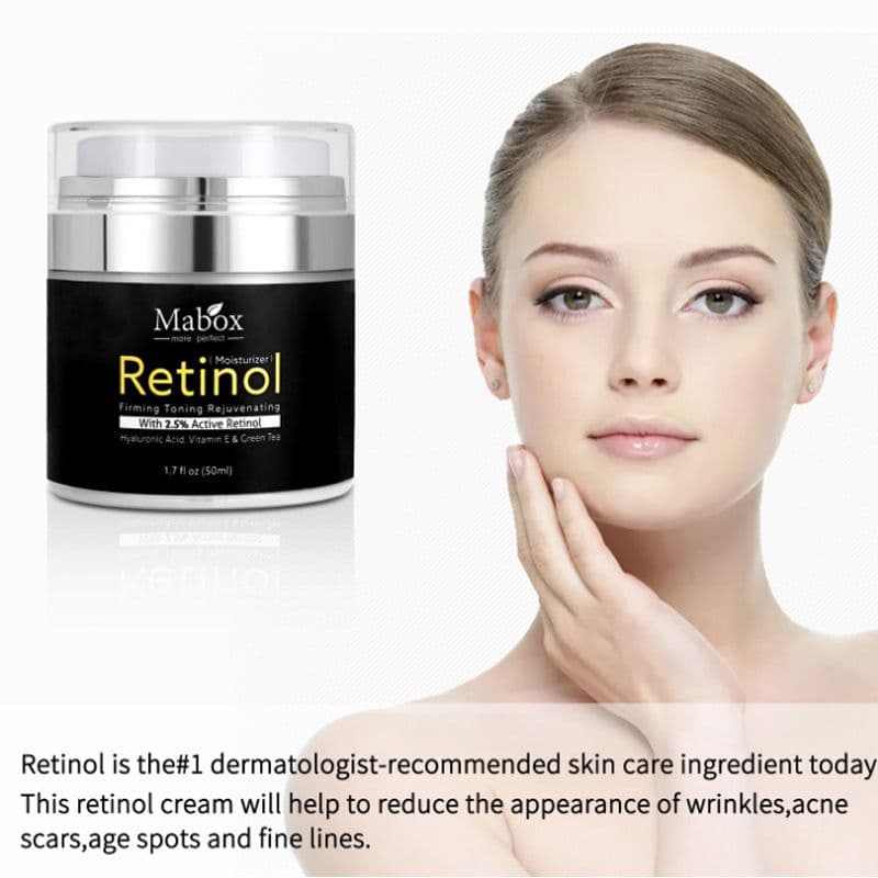 image-MABOX Retinol Retinol Cream Moisturizing Containment Facial Treatment 50ml