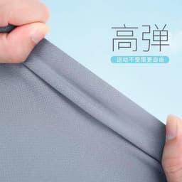 image-Men's Workout Shirts Lightweight Quick Dry T-Shirts Fishing Hiking Solid Color Mesh Breathable Loose Plus Size Melman Shirt