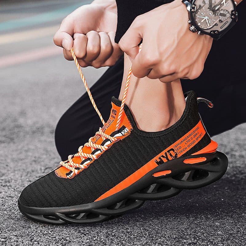 image-Large size men's shoes, breathable sports shoes