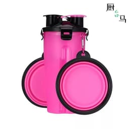 image-Dogs going out water food cups pet dogs accompanying water cups outdoor drinking water feeding water drinking fountains Teddy water bottles water bottles