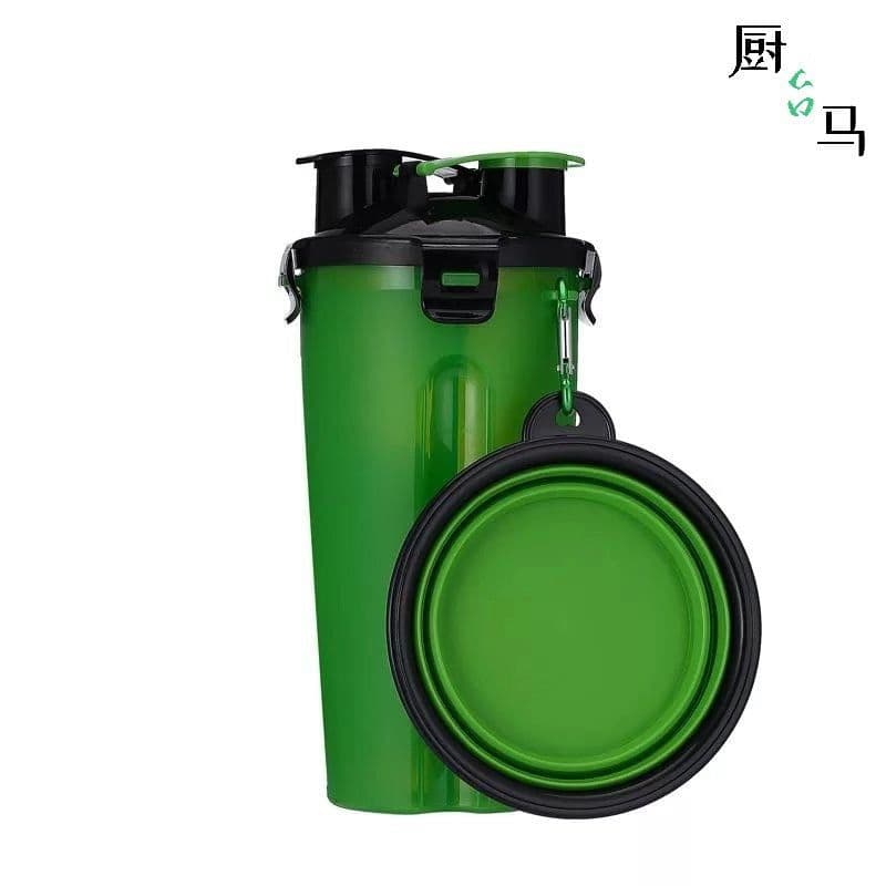 image-Dogs going out water food cups pet dogs accompanying water cups outdoor drinking water feeding water drinking fountains Teddy water bottles water bottles