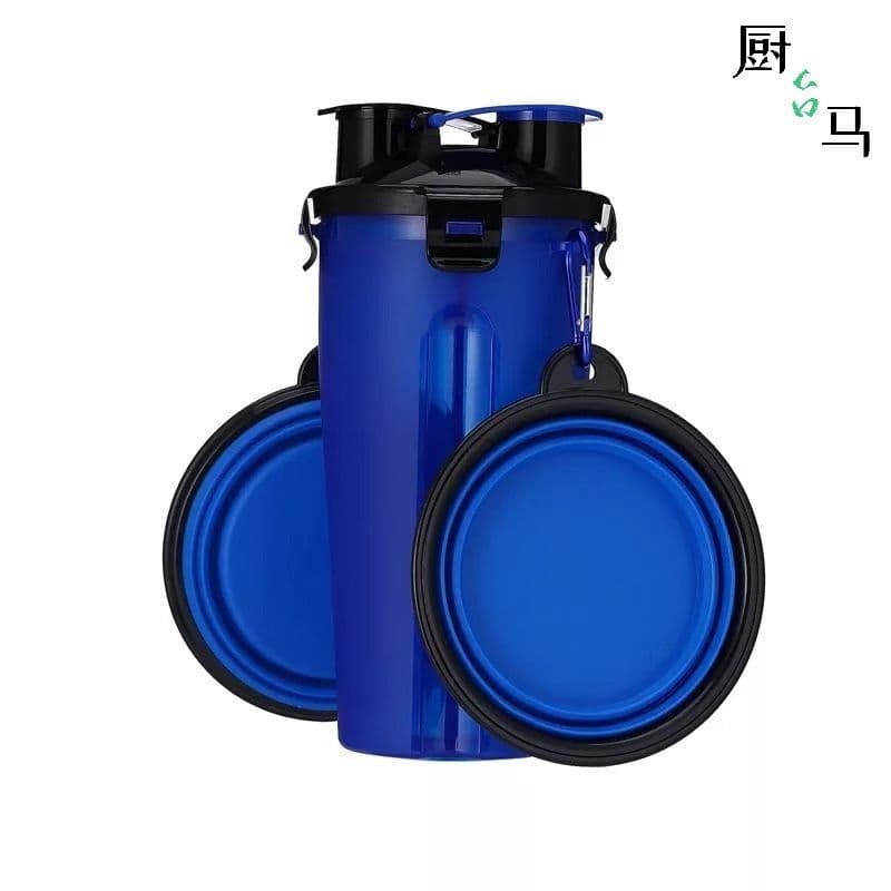 image-Dogs going out water food cups pet dogs accompanying water cups outdoor drinking water feeding water drinking fountains Teddy water bottles water bottles