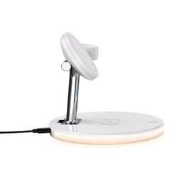 image-Magnetic wireless charging stand 15W wireless charging stand Compatible with mobile phone, headset, watch wireless charging 3 in 1