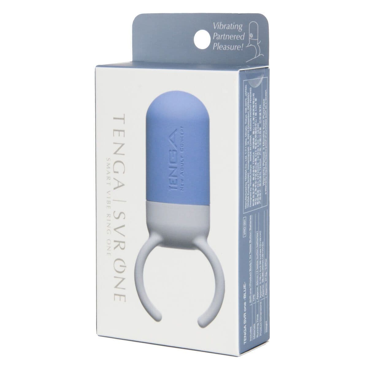 image-Cock Ring Tenga Blue Grey