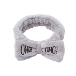 image-Cross-border explosion models Korean version of OMG headband hairband ladies wide-brimmed elastic face wash makeup headband bow tie headband