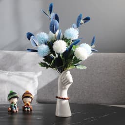 image-Home Nordic ins ceramic vase decoration crafts creative ornaments body art living room simple vase