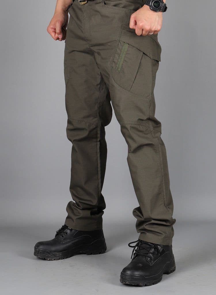 image-Tactical pants spring men's special forces camouflage pants overalls autumn outdoor multi-pocket pants wear-resistant IX7 military fan pants