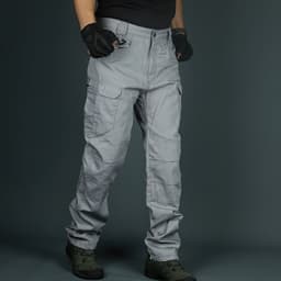 image-Tactical pants spring men's special forces camouflage pants overalls autumn outdoor multi-pocket pants wear-resistant IX7 military fan pants